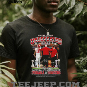 Bob Knight Curt Cignetti and Fernando Mendoza Indiana Hoosiers Football Perfection National Championship shirt