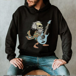 Bob Weir Skeleton playing guitar Grateful Dead shirt