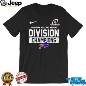 Buffalo Bills 2025 Super Wild Card Weekend Division Champions shirt Buffalo Bills 2025 Super Wild Card Weekend Division Champions shirt