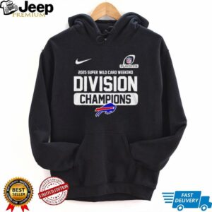 Buffalo Bills 2025 Super Wild Card Weekend Division Champions shirt