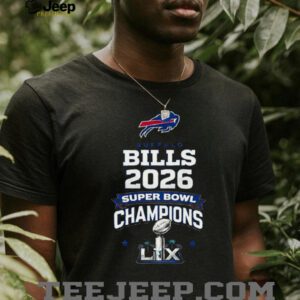 Buffalo Bills 2026 Super Bowl LX Champions Shirt