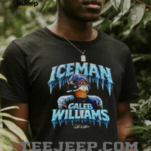 Caleb Williams Iceman Chicago Bears Football winter signature shirt