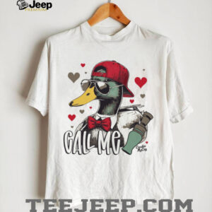 Call Me Mallard Duck With Bowtie & Sunglasses Graphic Tee
