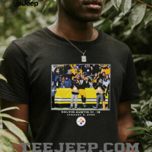 Calvin Austin III Pittsburgh Steelers Football NFL Flash Features Week 18 January 4 2026 shirt