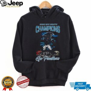 Carolina Panthers Football NFC South Division Champions Go Panthers shirt