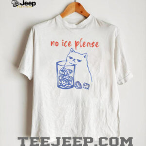 Cat no ice please anti ICE political shirt