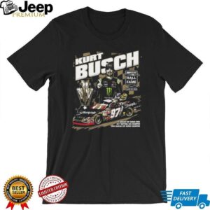 Checkered Flag Sports Kurt Busch NASCAR 2026 Hall of Fame Unisex T shirt Checkered Flag Sports Kurt Busch NASCAR 2026 Hall of Fame Unisex T shirt