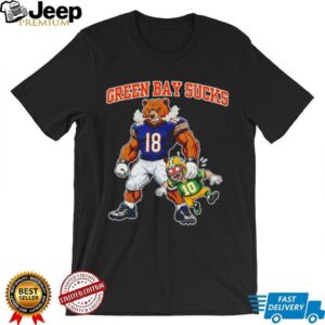 Chicago Bears beat Green Bay Packers Green Bay Suck shirt Chicago Bears beat Green Bay Packers Green Bay Suck shirt