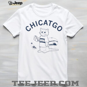 Chicatgo cat Chicago tacos shirt