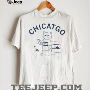 Chicatgo cat Chicago tacos shirt