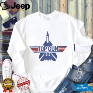 Classic Top Gun Maverick Fighter Jet Logo Graphic T Shirt Classic Top Gun Maverick Fighter Jet Logo Graphic T Shirt
