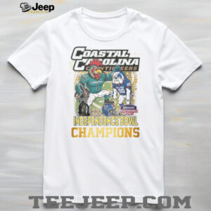 Coastal Carolina Chanticleers Independence Bowl Champions 2025 T Shirt