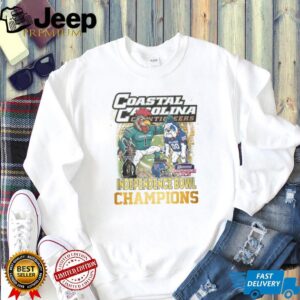 Coastal Carolina Chanticleers Independence Bowl Champions 2025 T Shirt