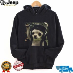 Commuter Chihuahua With Headphones Meme Shirt Funny Dog On Subway Commuter Chihuahua With Headphones Meme Shirt Funny Dog On Subway