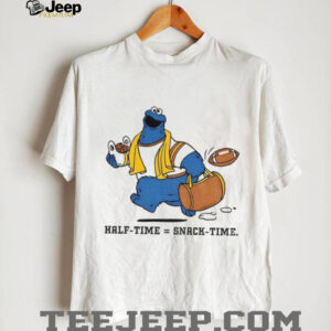 Cookie Monster Halftime snack time NFL Football shirt Cookie Monster Halftime snack time NFL Football shirt