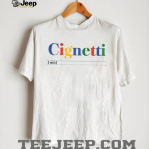 Curt Cignetti Football Google I win Cignetti I win search bar shirt Curt Cignetti Football Google I win Cignetti I win search bar shirt