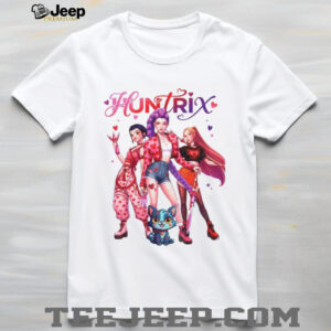 Cute Aesthetic Valentines Day Huntrix Anime Girl Group Kpop shirt
