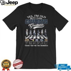 Dallas Cowboys Greatness Legends Abbey Road Signature T Shirt