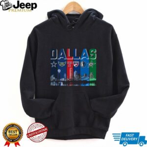 Dallas Sports Skyline Mashup T Shirt