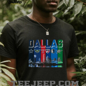 Dallas Sports Skyline Mashup T Shirt
