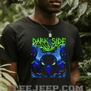 Dark Side Eagle Heavy Metal Style Graphic T Shirt