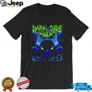 Dark Side Eagle Heavy Metal Style Graphic T Shirt