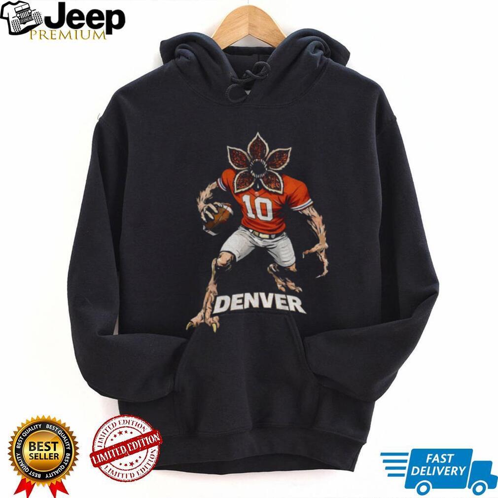 Demogorgon NFL Broncos Denver Football x Stranger Things shirt Demogorgon NFL Broncos Denver Football x Stranger Things shirt