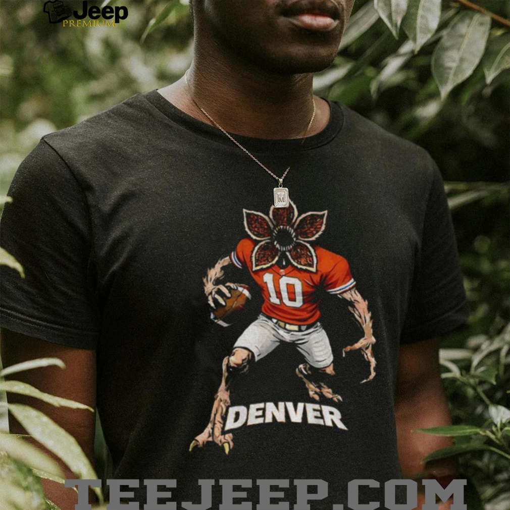 Demogorgon NFL Broncos Denver Football x Stranger Things shirt Demogorgon NFL Broncos Denver Football x Stranger Things shirt