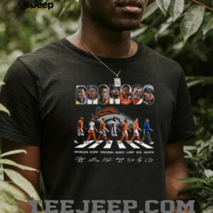 Denver Broncos Abbey Road Parody T Shirt Denver Broncos Abbey Road Parody T Shirt