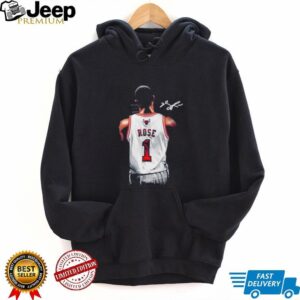 Derrick Rose 1 of 1 Chicago Bulls Basketball 2026 signature shirt