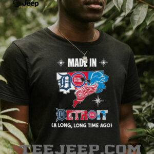 Detroit Sports Legacy Tigers, Lions, Wings, Pistons Mashup T Shirt