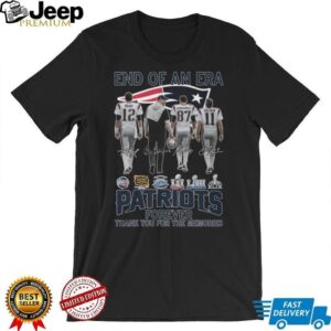 New England Patriots End of an Era Signature T Shirt