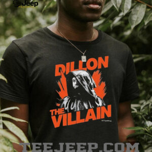 Dillon The Villain Graphic Portrait Black T Shirt