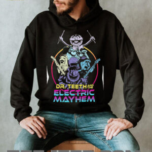 Dr Teeth And The Electric Mayhem Retro Neon Band T Shirt Dr Teeth And The Electric Mayhem Retro Neon Band T Shirt