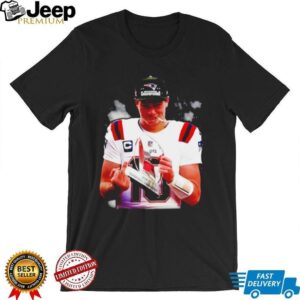 Drake Maye Super Bowl Champion 2026 Smoking Cigar Parody Shirt