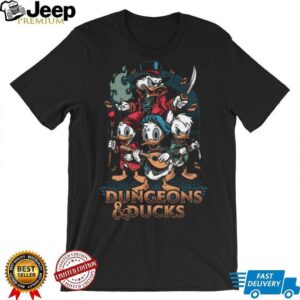 Dungeons & Ducks Scrooge McDuck RPG Fantasy Adventure T Shirt