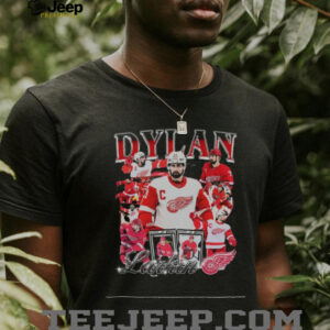 Dylan Larkin Detroit Red Wings Vintage Bootleg T Shirt