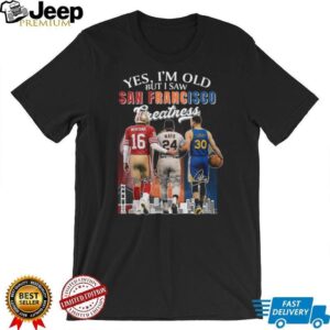 San Francisco Sports Legends Montana, Mays, & Curry T Shirt