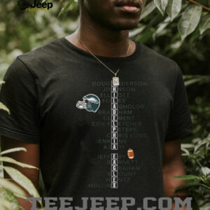 Eagles Super Bowl LII Champions Roster T Shirt