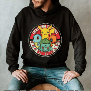 Emotional Support Starters Retro Badge Pokémon Squad T Shirt Emotional Support Starters Retro Badge Pokémon Squad T Shirt