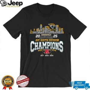 Jacksonville Jaguars AFC South Division Champions 2017 2022 2025 T Shirt