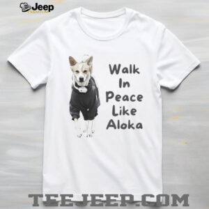 Faithful dog walk in peace like aloka vintage shirt