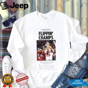 Fernando Mendoza Indiana Hoosiers Flippin Champs Heisman Trophy Big 10 Win vs Ohio Football Indiana Daily Student shirt