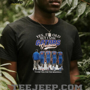Florida Gators Basketball Legends “I Saw Gators Greatness” Fan Shirt