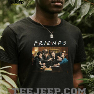 Friends Supernatural T Shirt Sam and Dean Shirt TV Series Mashup Tee