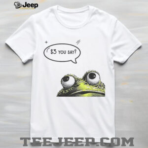 Frog Resist Protest anti Fascism resist three dollar struggle meal shirt