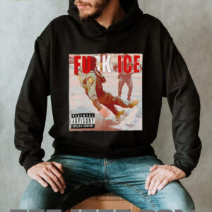 Fuck Ice anti Ice album cover style anti Ice Minnesota Parental Advisory Explicit Content