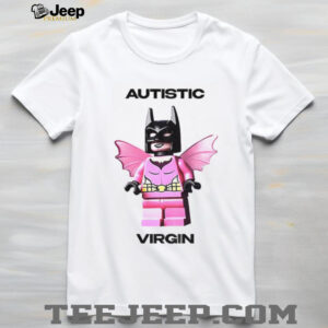 Funny Fairy Batman Autistic Virgin Lego Minifigure Parody T Shirt