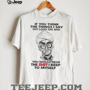 Funny Skeleton Sarcastic Humor Loud Thoughts Tshirt