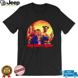 Gay Theft Auto Pride Parody Video Game Graphic T Shirt